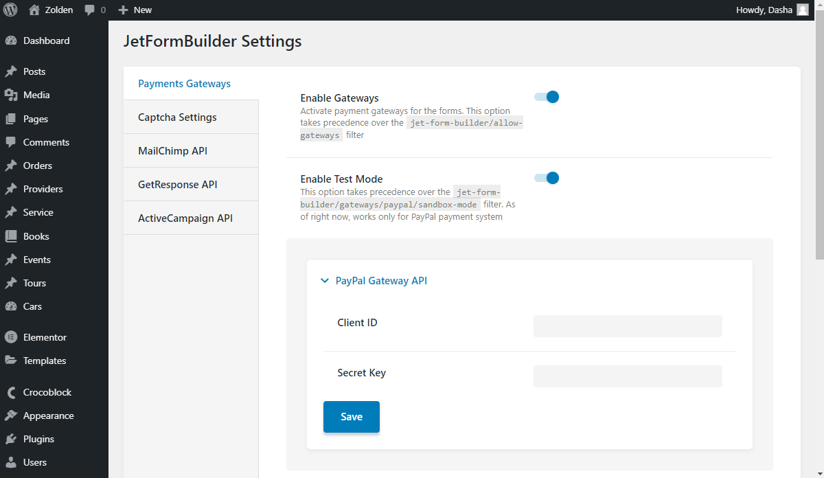 JetFormBuilder Plugin WordPress Booking Form Creation Crocoblock