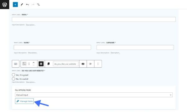 building the first section of the multi-step form with conditional logic in jetformbuilder