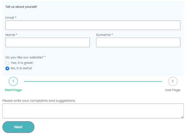 testing conditional block with multi-step form content inside