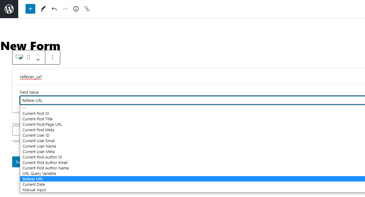 JetFormBuilder How to Add Referer URL in Hidden Field Crocoblock