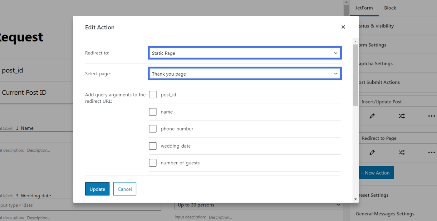 JetFormBuilder How to Redirect Form to Thank You Page Crocoblock