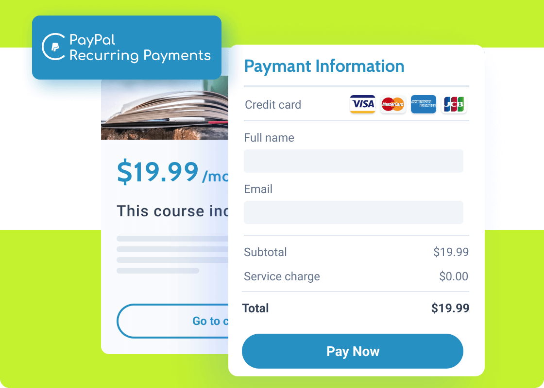 PayPal Recurring Payments – JetFormBuilder Pro Addon | Crocoblock