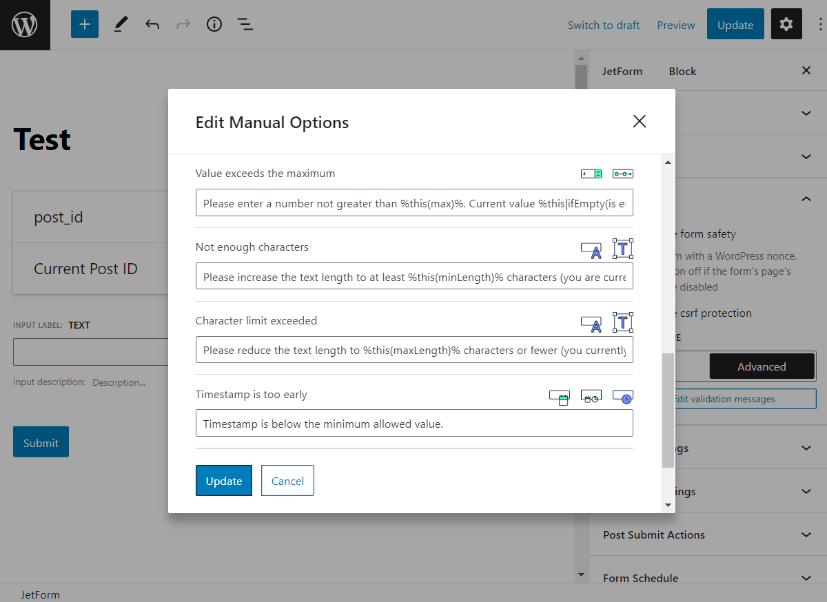 Advanced Form Validation | FormBuilder