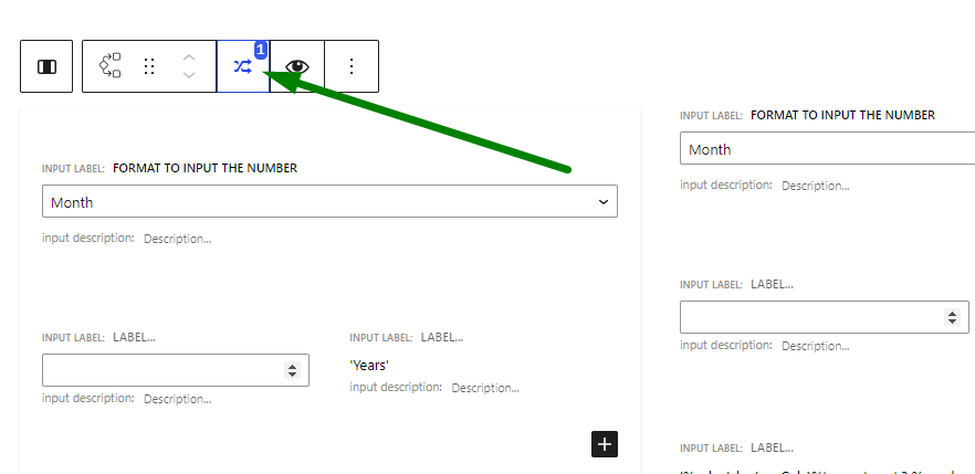 conditional block