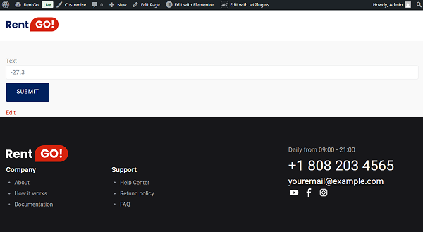 positive integer method on the front end