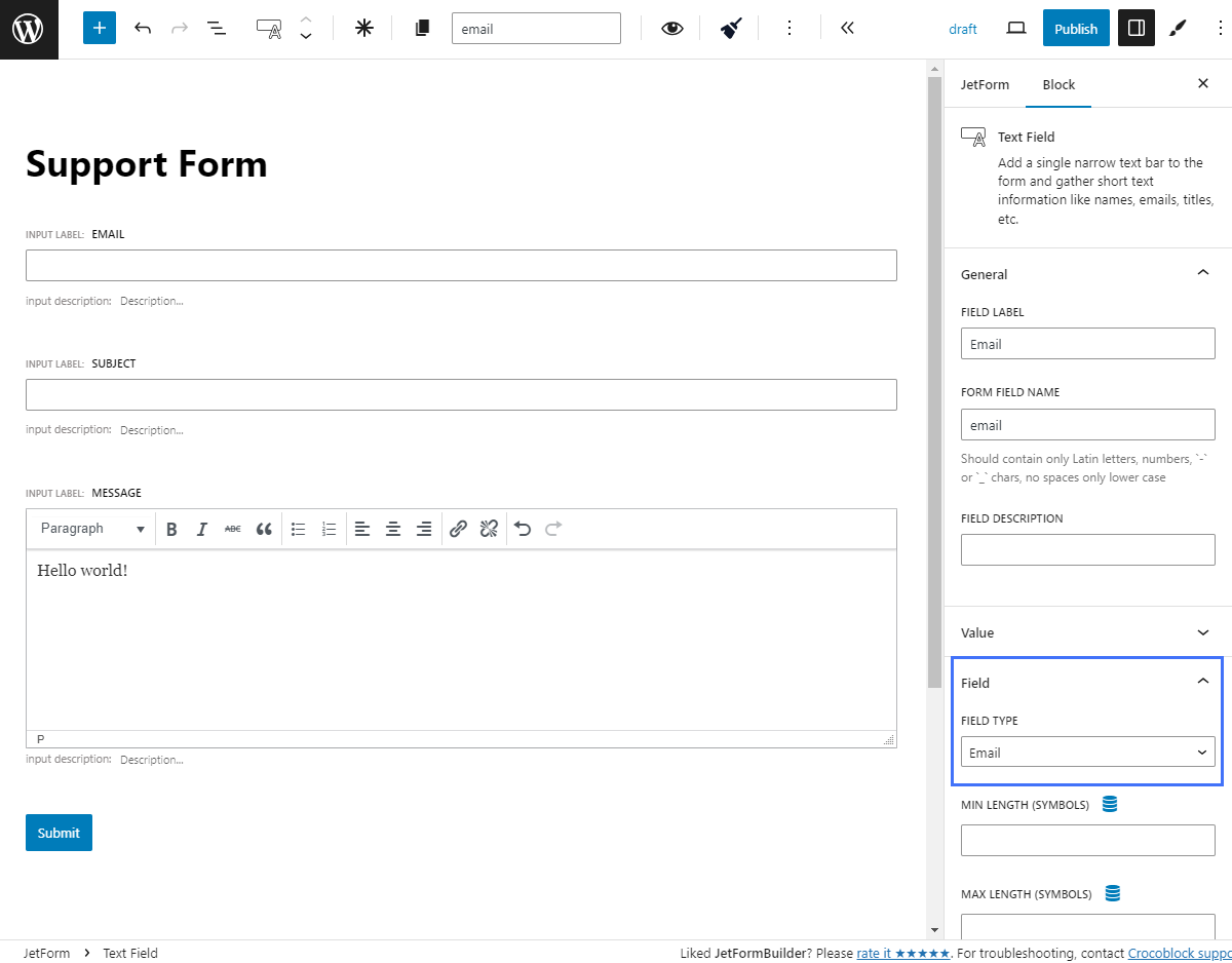How to Create Contact Form with Captcha on WordPress — JetFormBuilder ...