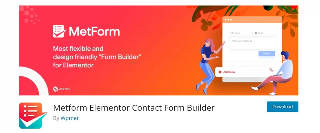Metform Elementor form plugin