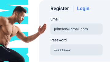user registration form example