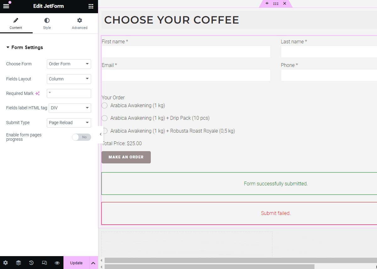 How to Use Radio, Hidden, and Calculated Fields — JetFormBuilder ...