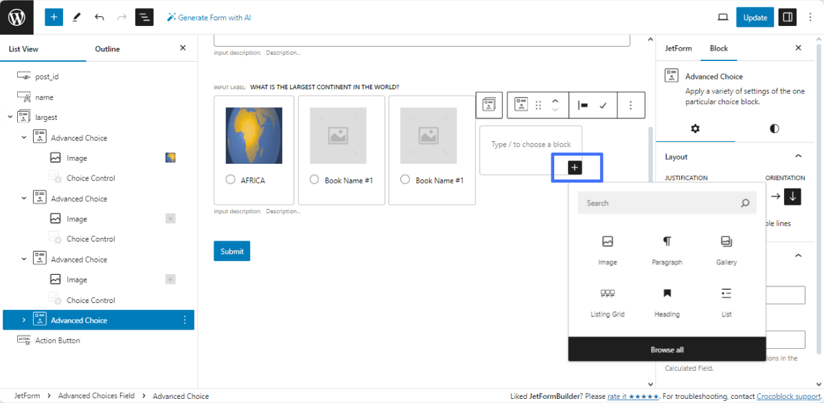 How to Create a Quiz in WordPress — JetFormBuilder | Crocoblock