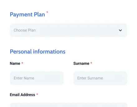 wordpress payment form template