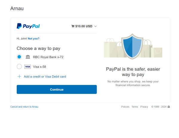 subscription transaction in paypal