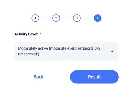 free calorie calculator form template