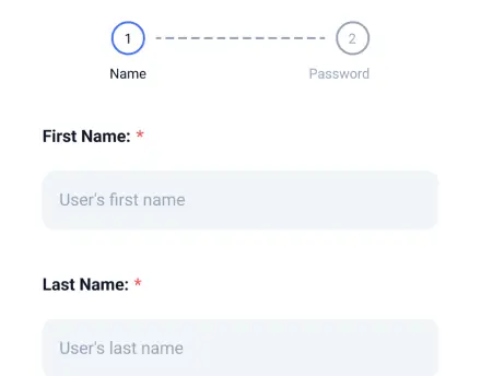 free signup and login form template