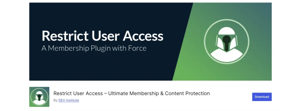 restrict user access plugin on wordpress.org