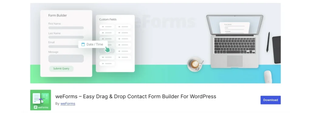 weforms plugin on wordpress.org