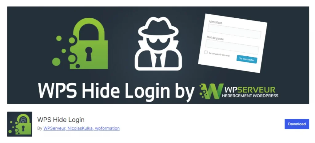 WPS Hide Login on wordpress.org