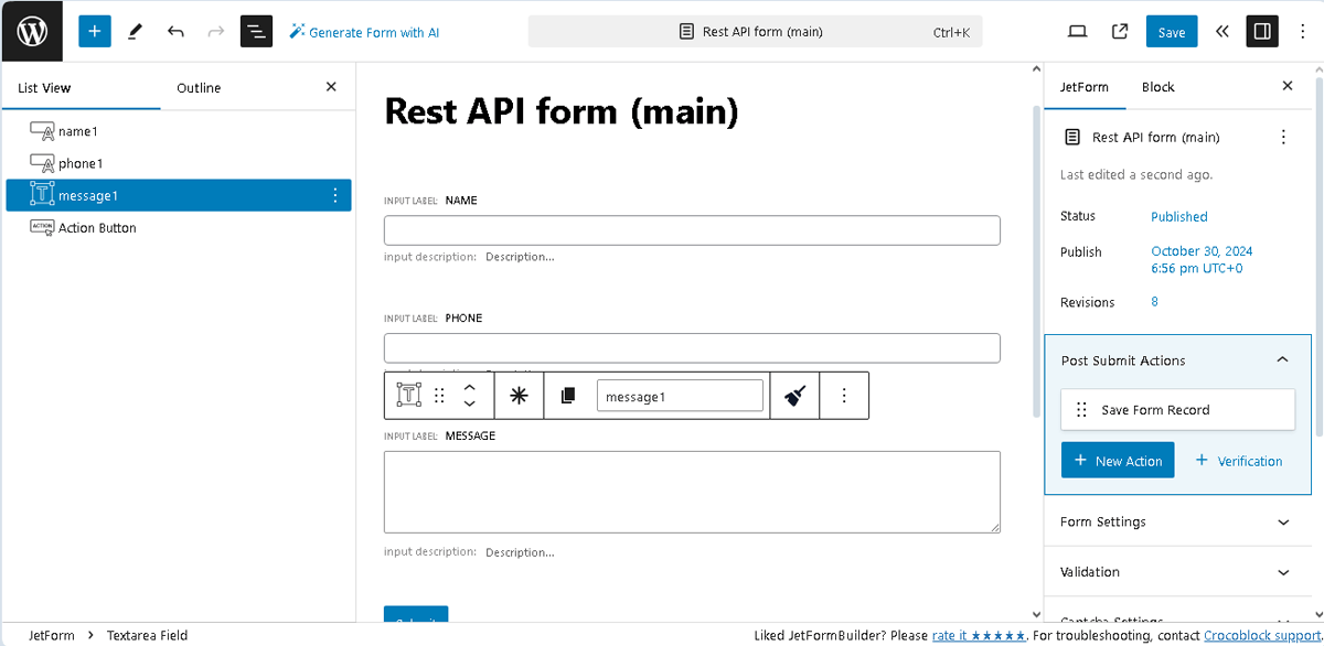 How to Create a Post on Multiple Websites via One Form 一 JetFormBuilder