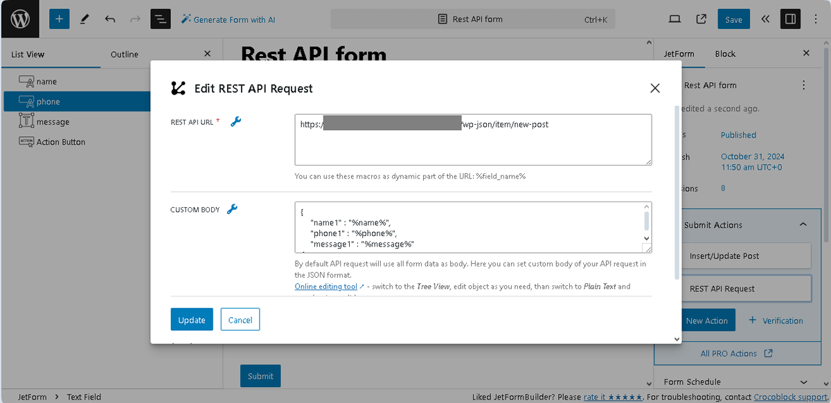 How to Create a Post on Multiple Websites via One Form 一 JetFormBuilder