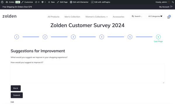 form preview step 6