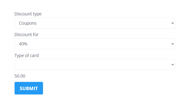 calculated field on the front end