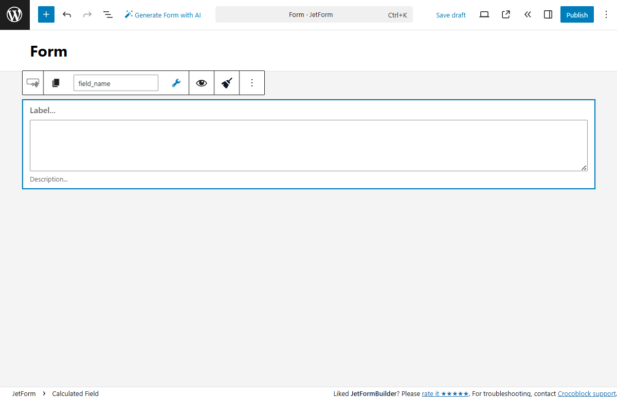 Calculated Field Overview — JetFormBuilder | Crocoblock
