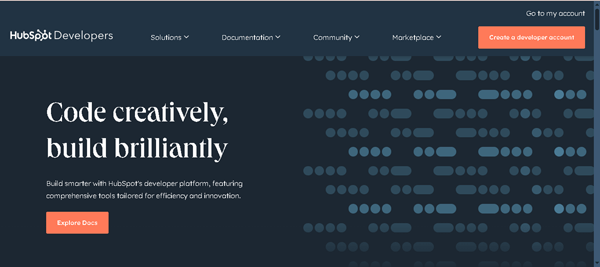 the hubspot site
