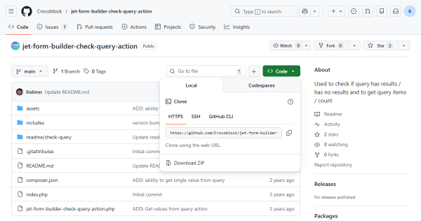 download zip file of addon