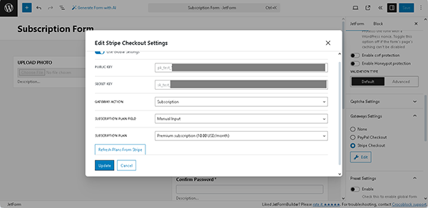 global settings enabled