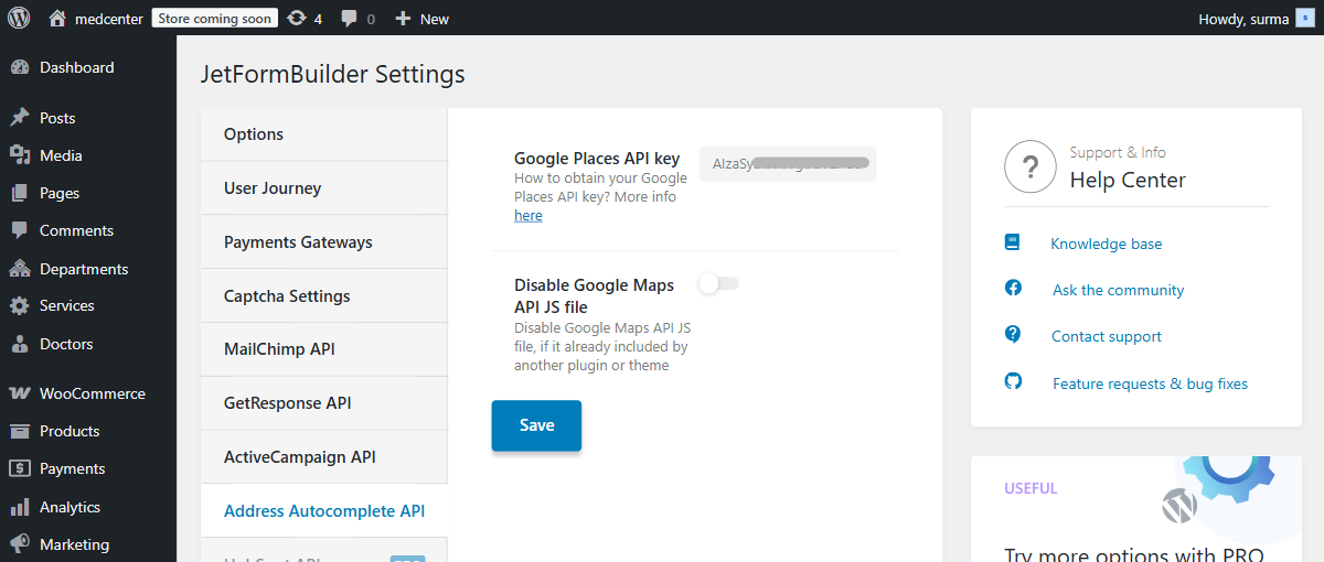 How to Configure the Address Autocomplete Field in the Form ...