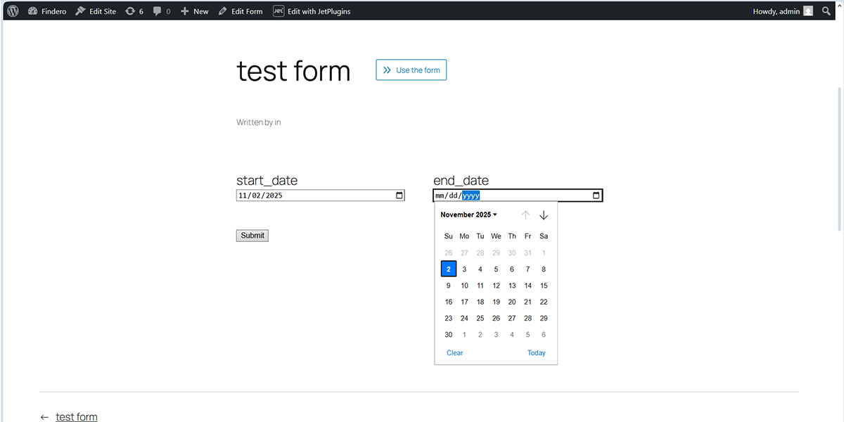 How to Use Macros in Date, Time, and Datetime Fields — JetFormBuilder ...